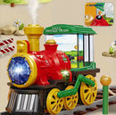Electric Spray Train Toy with Lights and Smoke, Classic Railway Model Magic Cars Variant 0