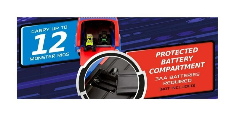 Monster Ride-On Carrier for Kids 1-3 Years, Supports Up to 44 lbs Magic Cars 11