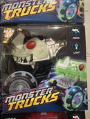 Battery-Powered Light-Up Bull Style Monster Truck Toy for Ages 3+ Magic Cars 4