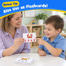 Blue Montessori Letter Matching Game for Children Ages 3-8 with Storage Tray Magic Cars 3