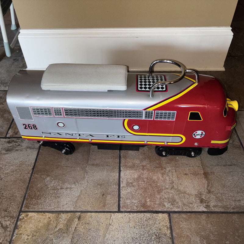 Morgan Cycle Kids Ride-On Santa Fe Train – Rare Discontinued Model Magic Cars 3