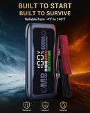 6000A Portable 12V Car Battery Jump Starter Auto Jumper Starter Magic Cars 4