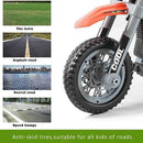 Motocicleta Eléctrica Infantil con Ruedines para Equilibrio y Pista Magic Cars 6