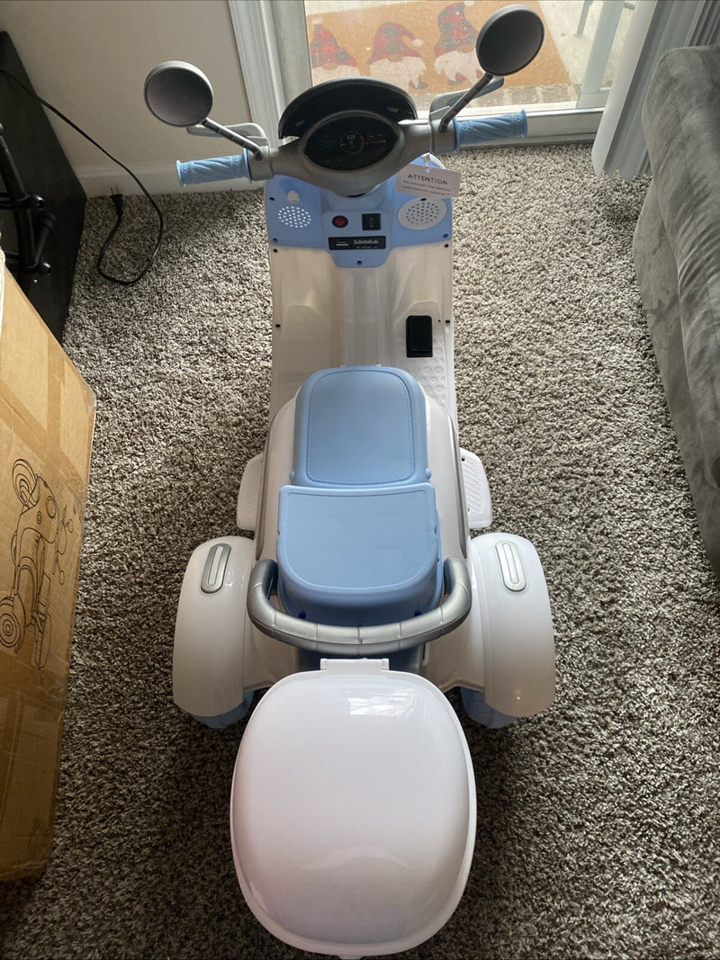 Motocicleta eléctrica para niños de 12 V con 2 asientos Magic Cars 0
