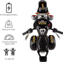 Motocicleta eléctrica infantil 6V con batería, 3 ruedas y faros delanteros Magic Cars 2