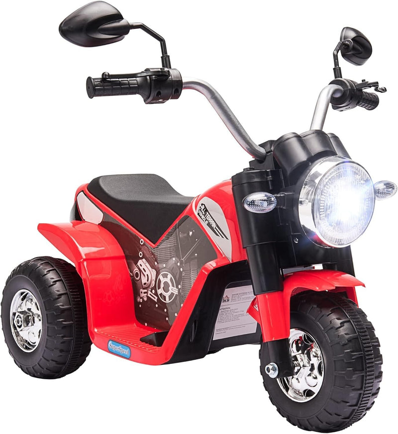 Motocicleta eléctrica para niños con batería 6V, 3 ruedas, música y luces Magic Cars 0