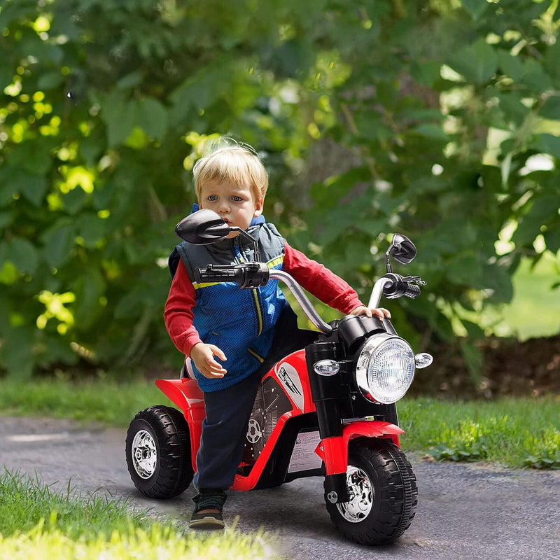 Motocicleta eléctrica para niños con batería 6V, 3 ruedas, música y luces Magic Cars 3