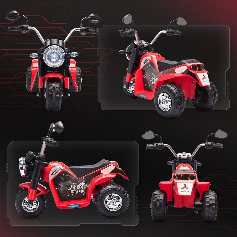 Motocicleta eléctrica para niños con batería 6V, 3 ruedas, música y luces Magic Cars 8