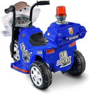 Motocicleta eléctrica policía 6V para niños de 2 a 3 años con sirena y luces Magic Cars 1