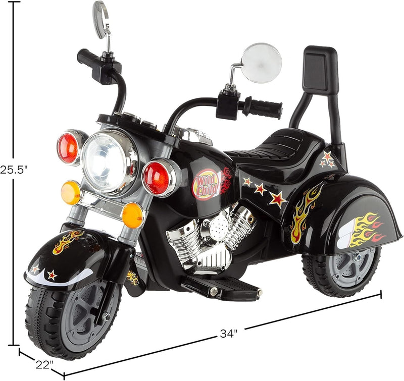 Electric Kids Motorcycle with Lights and Sound for Ages 3 to 7 Magic Cars 5