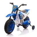 12V Battery-Powered Ride-On Dirt Bike with Training Wheels Magic Cars 11