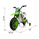 12V Battery-Powered Ride-On Dirt Bike with Training Wheels Magic Cars 1