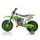 12V Battery-Powered Ride-On Dirt Bike with Training Wheels Magic Cars 3