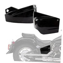 Left and Right Battery Side Panels for V Star 650 Motorcycle in Black Magic Cars 0