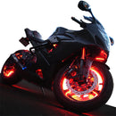 Wireless Powered Colored LED Lamp for Motorcycle Wheel Hub Magic Cars 3