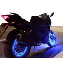 Wireless Powered Colored LED Lamp for Motorcycle Wheel Hub Magic Cars 4