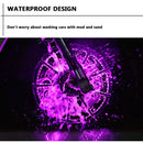 Wireless Powered Colored LED Lamp for Motorcycle Wheel Hub Magic Cars 9