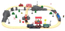 Battery-Powered Train Set for Wooden Tracks - 3-Piece Playset for Kids Ages 3 and Up Magic Cars 7