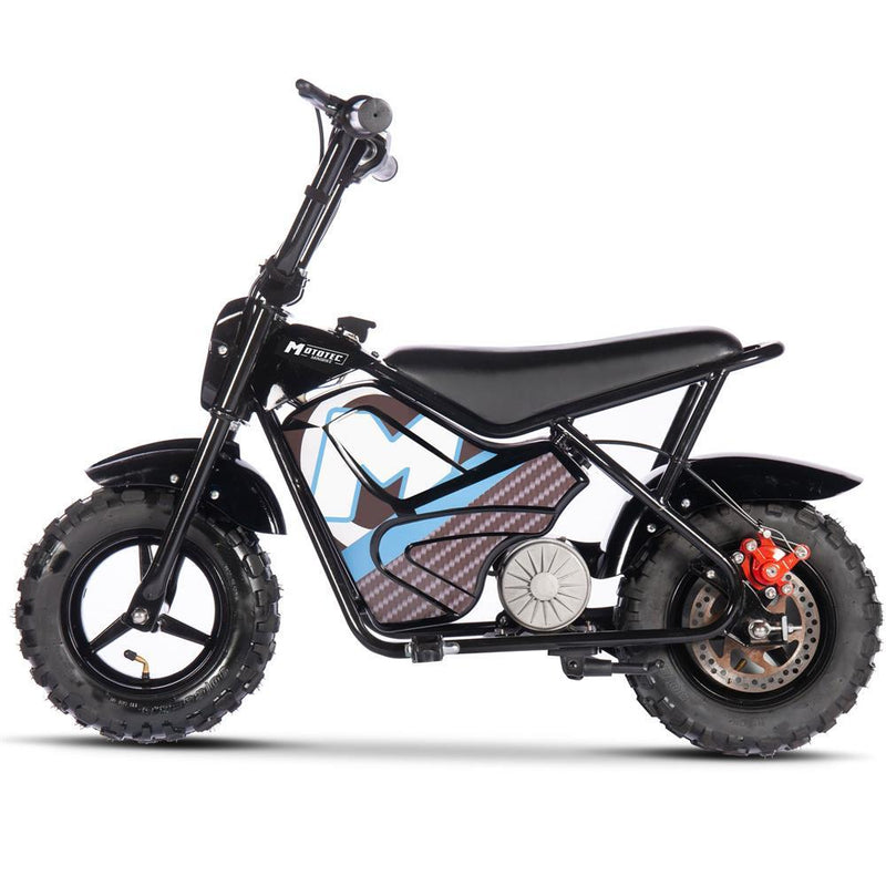24V 250W Electric Mini Bike Black High-Power Off-Road Ride Magic Cars 2