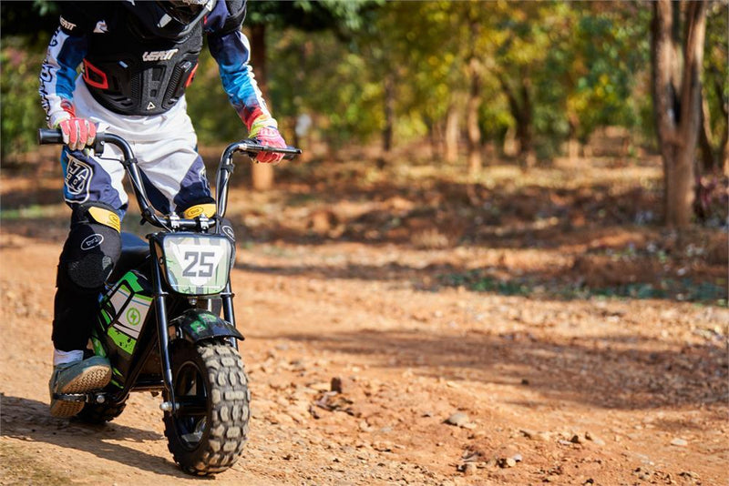 24V 250W Electric Mini Bike Black High-Power Off-Road Ride Magic Cars 9