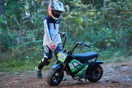 24V 250W Electric Mini Bike in Black Magic Cars 11