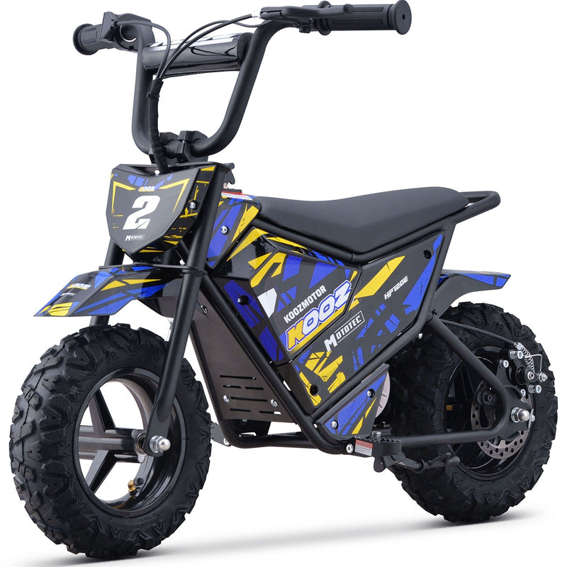 24V 250W Electric Lithium Mini Bike HP120E Blue, Speed up to 10 MPH Magic Cars 0