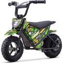 24V 250W Electric Lithium-Powered Mini Bike HP120E Green Up to 10 MPH Magic Cars Variant 0