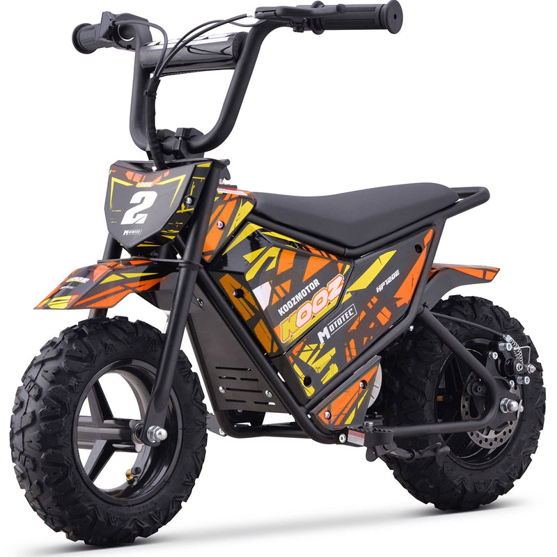 24V 250W Electric Lithium-Powered Mini Bike HP120E with 10MPH Speed Orange Magic Cars Variant 0