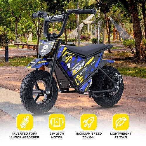 24V 250W Electric Mini Bike HP120E Powered Ride-On Magic Cars 1