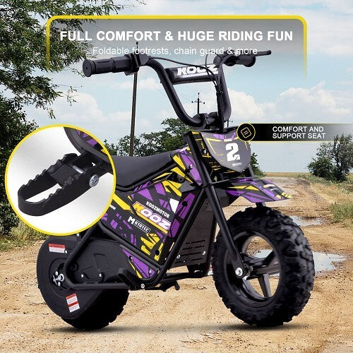 24V 250W Electric Mini Bike Model HP120E Powered by Battery Magic Cars 4