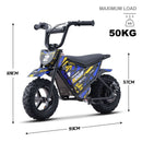 24V 250W Electric Mini Bike Blue (HP120E) Magic Cars 6