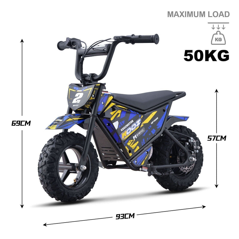 24V 250W Electric Mini Bike Blue (HP120E) Magic Cars 6