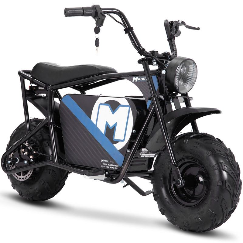 48V 1000W Electric Mini Off-Road Bike Black Powerful Ride Magic Cars Variant 0