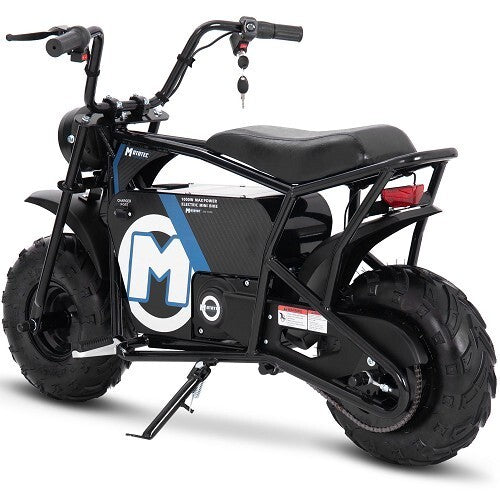 48V 1000W Electric Mini Bike Black Powered Motorized Bicycle Magic Cars 3