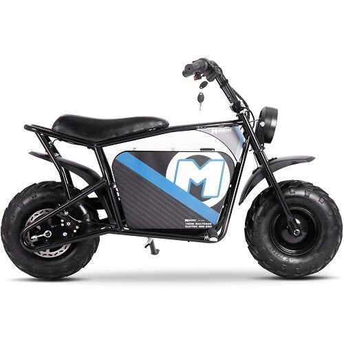 48V 1000W Electric Mini Bike Black Powered Motorized Bicycle Magic Cars 7