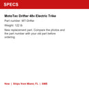48v Electric Drift Trike Magic Cars 10