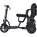 Black 48V 700W Dual Motor Lithium Folding Electric Trike Magic Cars 2