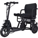 Black 48V 700W Dual Motor Lithium Folding Electric Trike Magic Cars Variant 0