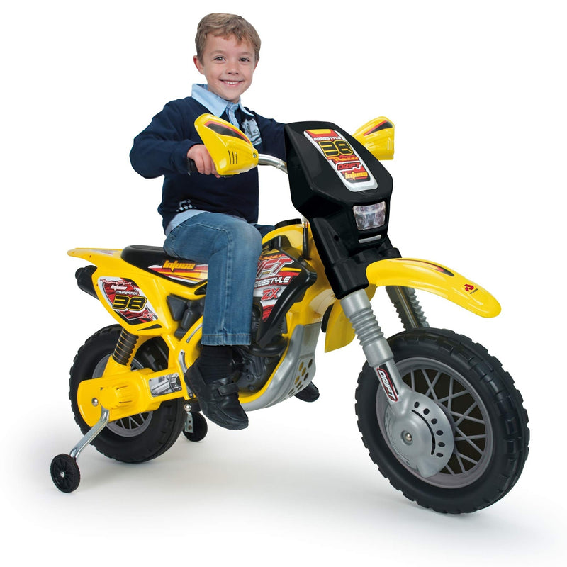 12V Drift Dirt Bike Ride-On for Kids Magic Cars 4