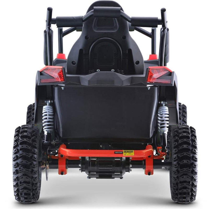 Kids 48V 1200W UTV with Full Suspension and Powerful Motor Red Magic Cars 2