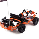 Sandman 52cc Gas Go Kart for Kids - Orange Magic Cars 1