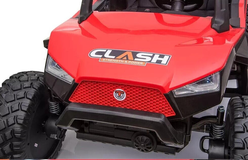 24V Clash Ride-On Giant Buggy Razor UTV All-Terrain Two-Seat Vehicle Magic Cars 2
