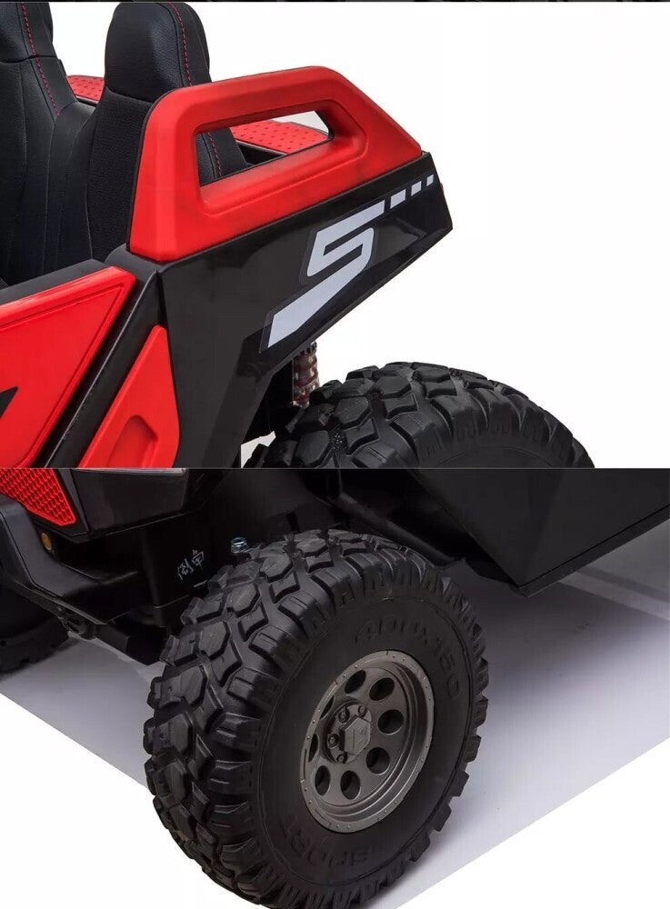 24V Clash Ride-On Giant Buggy Razor UTV All-Terrain Two-Seat Vehicle Magic Cars 3