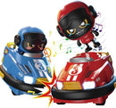 2-Pack Multiplayer Remote Control Bumper Cars with Ejection Doll Magic Cars 1