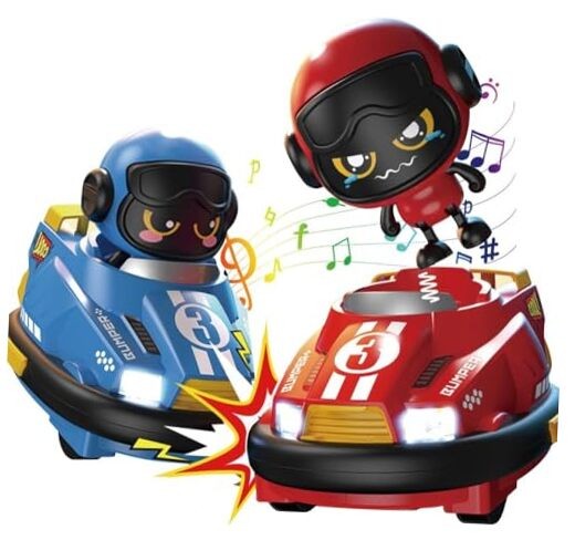 2-Pack Multiplayer Remote Control Bumper Cars with Ejection Doll Magic Cars Variant 0