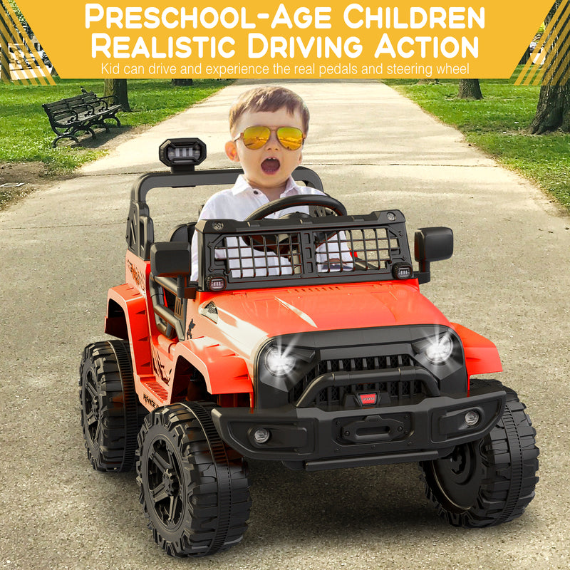 Electric Ride-On Truck with Remote Control, Multiple Colors, 2-Speed Options Magic Cars 18