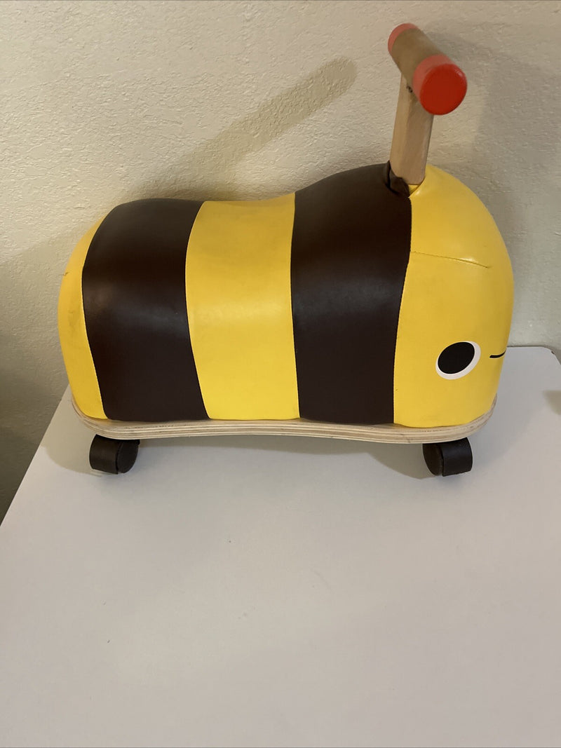 Wooden Bee Ride-On Buggy Toy for Kids Magic Cars 0