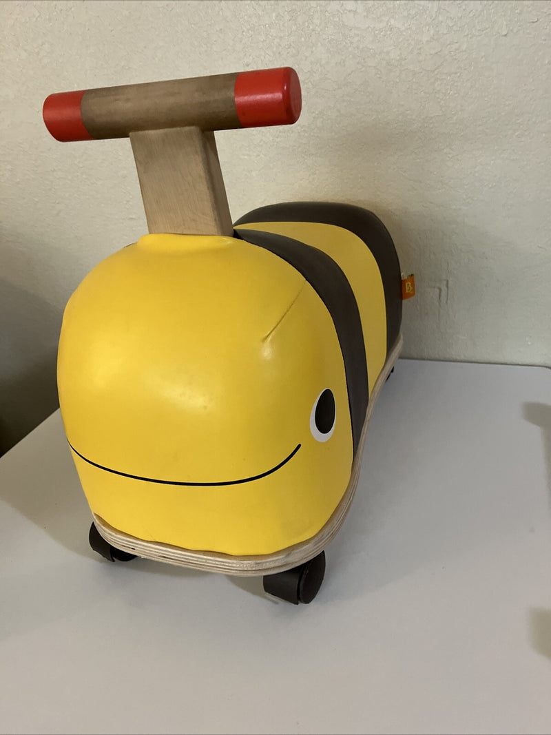 Wooden Bee Ride-On Buggy Toy for Kids Magic Cars 1