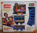 Buddyville R.R. My First Buddy's Train Set with Easy Snap Tracks - 1989 Vintage Edition Magic Cars Variant 0