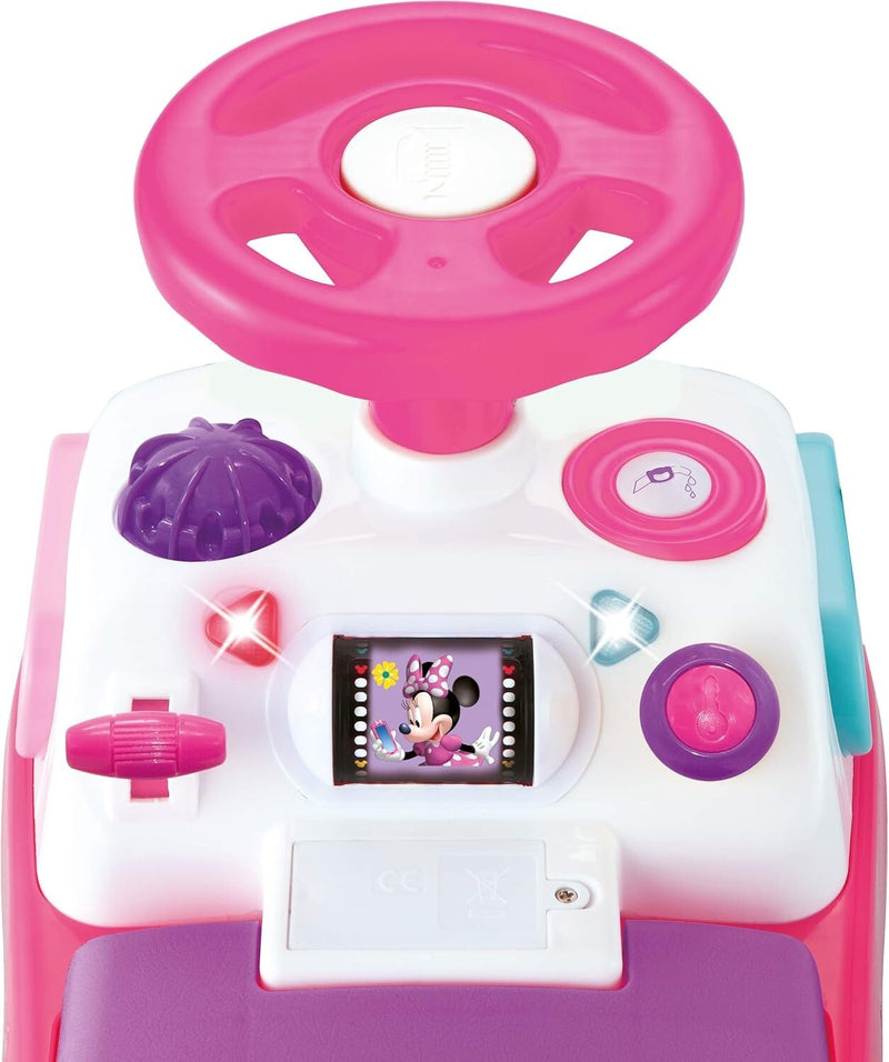 First Minnie Interactive Ride-On Toy for Toddlers with Lights and Sounds, Large Size Magic Cars 5